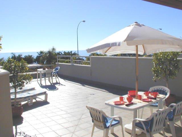 Nerja 1ª Linea De Playa De Burriana , Terraza Grande Al Mar Leilighet Eksteriør bilde