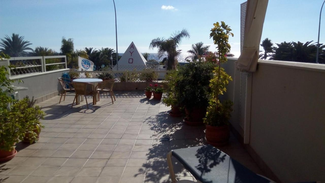 Nerja 1ª Linea De Playa De Burriana , Terraza Grande Al Mar Leilighet Eksteriør bilde